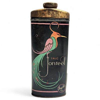 Sale Photo Thumbnail #114: Vintage Jonteel Talc Tin by Liggett's