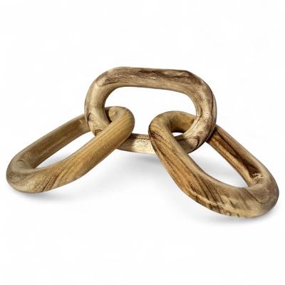 Sale Photo Thumbnail #69: Wood Chain Sculpture