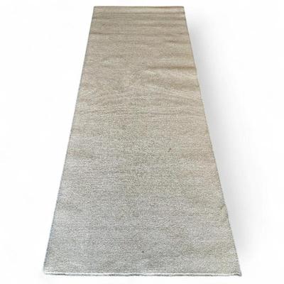 Sale Photo Thumbnail #45: Modern Woven Wool Area Rug Runner, 34.5" x 101"
