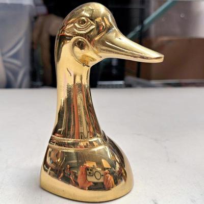 Sale Photo Thumbnail #306: Gatco Korea Solid Brass Duck Head Bookend