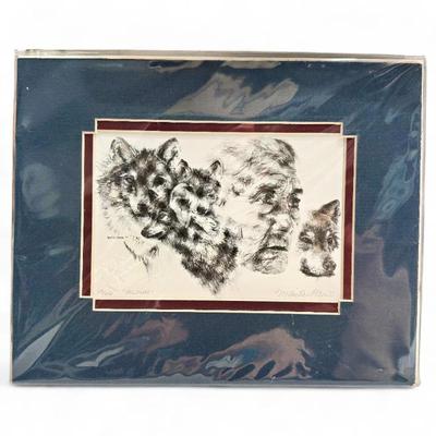 Sale Photo Thumbnail #43: Marita Parisi Alpha Pencil Drawing Art Print, 1997, 29/100
