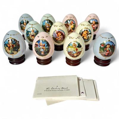 Sale Photo Thumbnail #117: Danbury Mint Hummel Porcelain Eggs