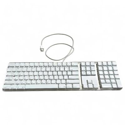 Sale Photo Thumbnail #260: USB Wired Apple Keyboard A1048 w/ Two USB Ports