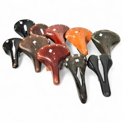 Sale Photo Thumbnail #94: 10 Bicycle Saddles Including Brooks & Bontrager