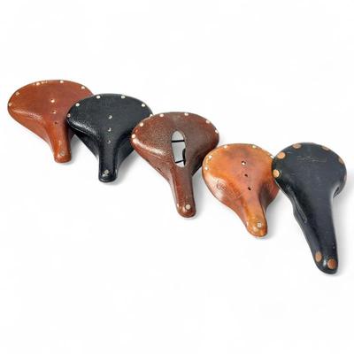 Sale Photo Thumbnail #92: 5 Brooks Leather Bicycle Saddles