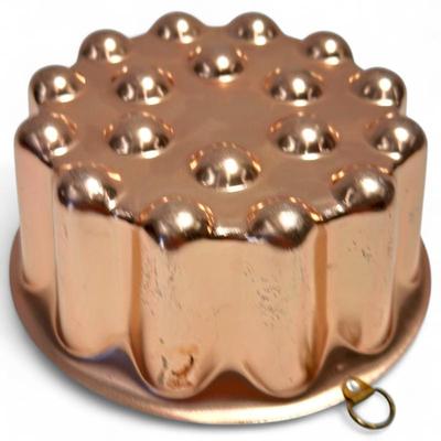 Sale Photo Thumbnail #99: 1960s Coppertone Aluminum Jello Mold