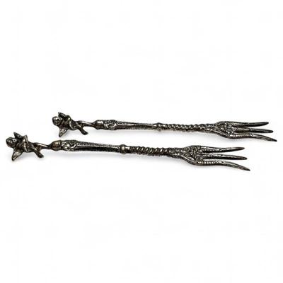 Sale Photo Thumbnail #141: Vintage Baroque-Style Cherub Cocktail Forks