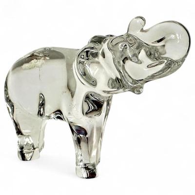 Baccarat Crystal Elephant