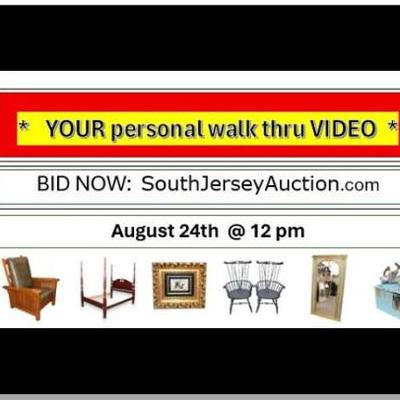 South jersey auction youtube video cover