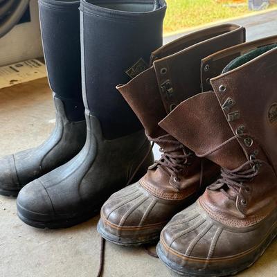 Two Pairs Of Boots