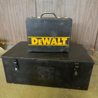 Black Metal Storage