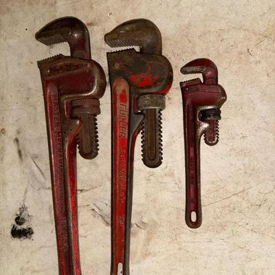 Pipe Wrench Trio