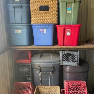Tubs And Storage 
