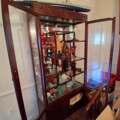 Sale Photo Thumbnail #46: rosewood etagere