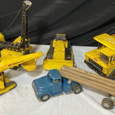 Classic Tonka Construction Trucks