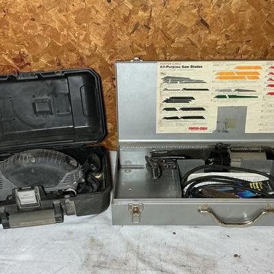 Belt Sander And Tiger Saw