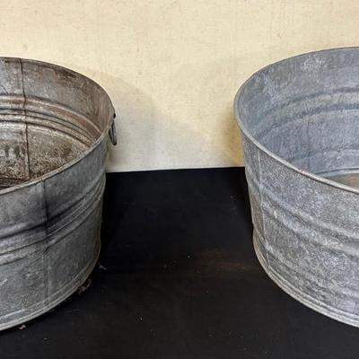 Galvanized Round Tub