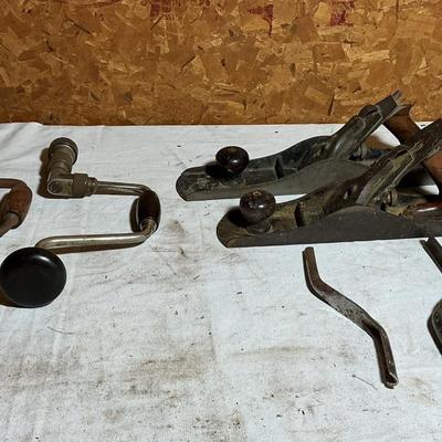 Wood Planes And Hand Drill Presses