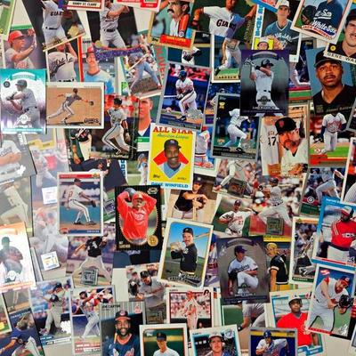 Assortment of Baseball Trading Cards