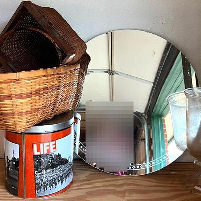 Vintage “LIFE” Magazine Tin & Decor 