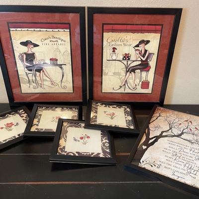 “Home Interiors” Wall Hangings 
