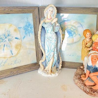 “Home Interiors” Figurines & “Kirkland’s” Prints
