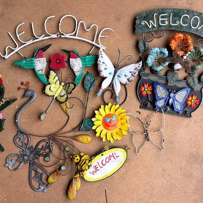 Small Metal Garden Decorations 