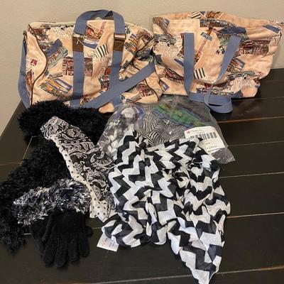 “Penelope Ann” Scarves, "Route 66" Bags and More