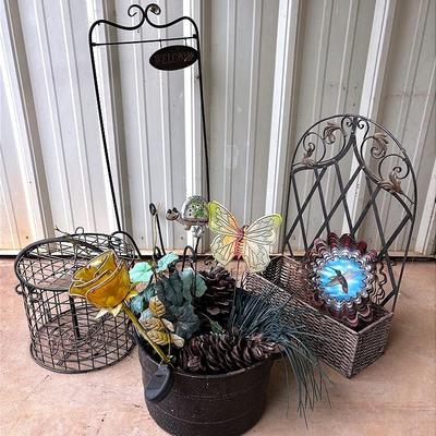Metal Decor Yard Decorations 
