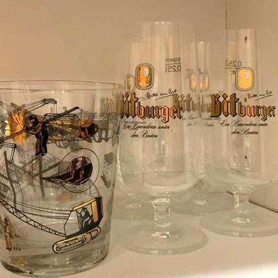 Bitburger Glasses