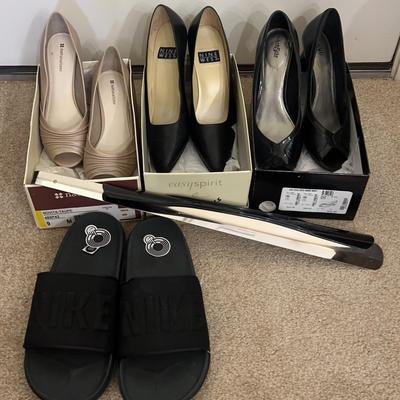 Women’s Heels And Slides Size 9