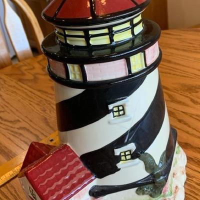 Lighthouse Cookie Jar
