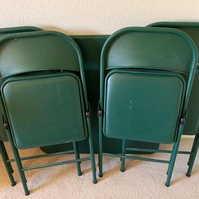 Folding Table And Chairs