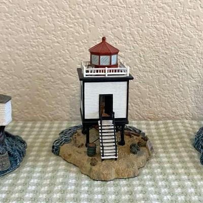 Cold Spring Harbor & More Lighthouse Decor - w/Orig Boxes