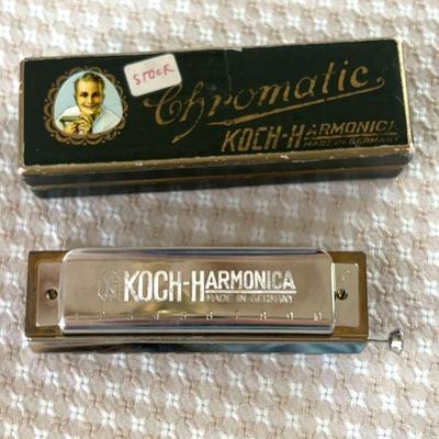 Vintage Chromatic Koch Harmonica