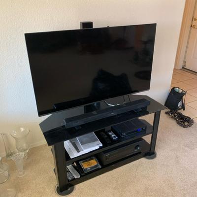 49” Samsung Tv And Yamaha Sound System