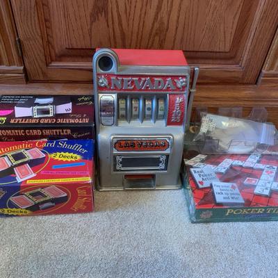 Card Shufflers And Casino Themed Items