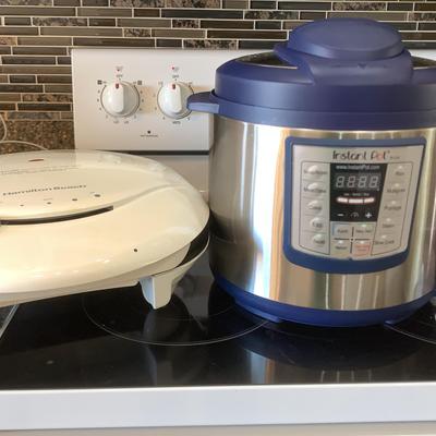 Instant Pot, Hamilton Beach Electric Grill