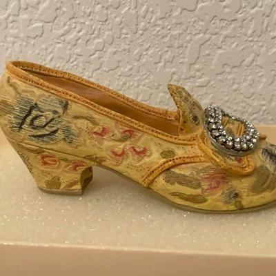 Just The Right Shoe”En Pointe”,”afternoon Tea” And More - 4 Pr Collectible Figurines
