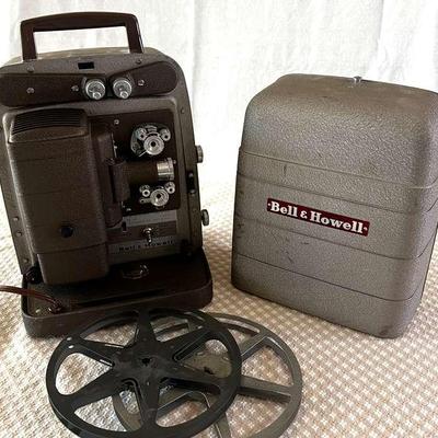 Vintage Bell & Howell 8mm Film projector