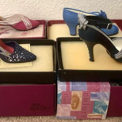 Just The Right Shoe” Elegant Affair”,”class Act”, And More Collectible Figurines