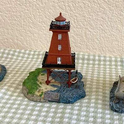 Holland Harbor & More Lighthouse Decor - w/Orig Boxes