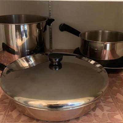 Revere Ware And Other Pots