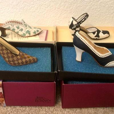 Just The Right Shoe”Check It Out!”,”Bovine Bliss” And More Collectible Figurines