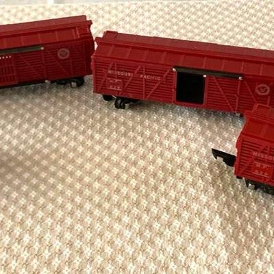 American Flyers Missouri Pacific Train Cars