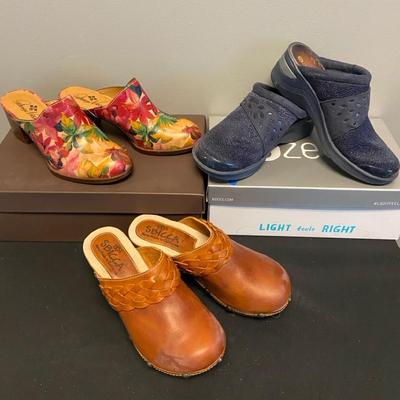 Patricia Nash, SBICCA Heeled Clogs & BZees Clogs 