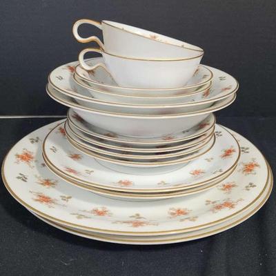 Noritake China Japan 5230 Service For Two