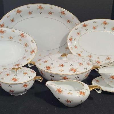 Noritake China "Dulcy" Japan 5230 Serviceware