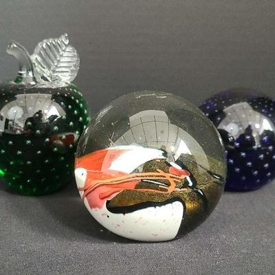 Glass Paperweights 