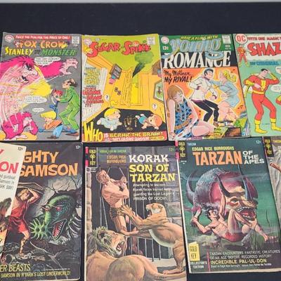 DC Superman National Comics, Gold Key: Mighty Samson Edgar Rie Burroughs 